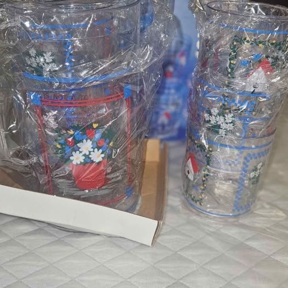 Country Images Pitcher and Glass Set